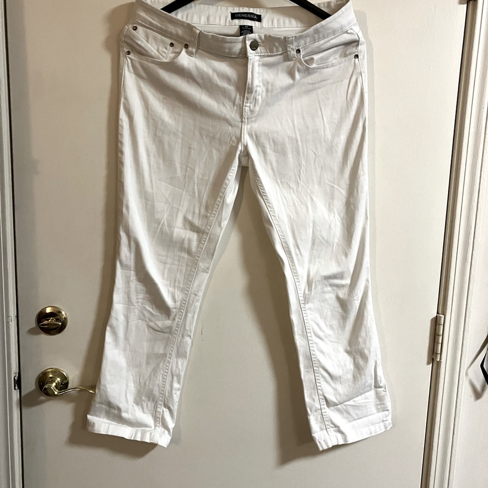 Size 13 ladies white jeans